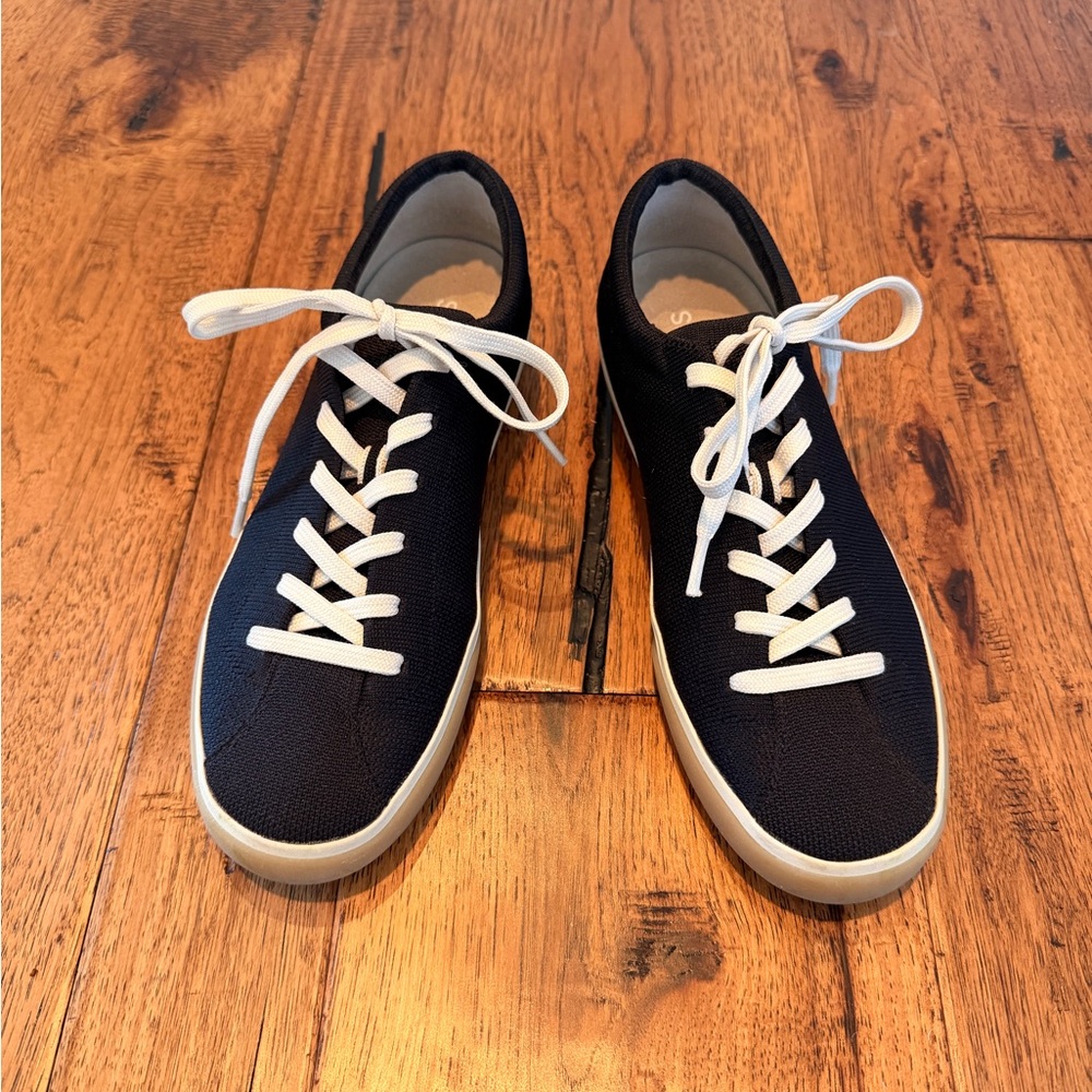 Rothy’s Black/Cream Sneakers